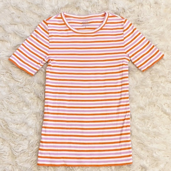 J. Crew perfect fit striped cotton t-shirt - Picture 2 of 5